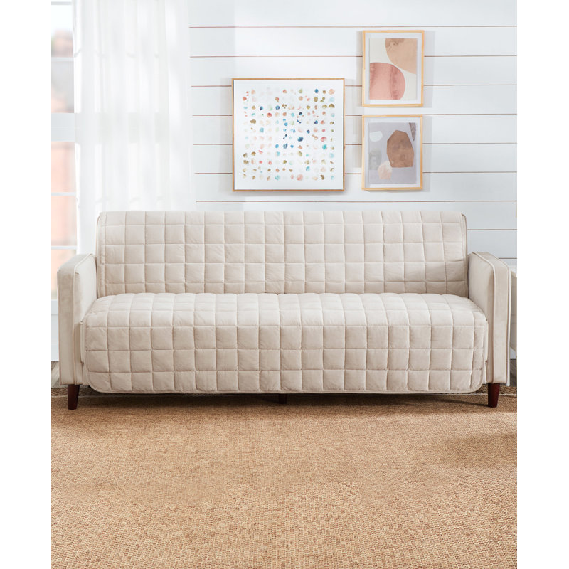 Sure Fit Deep Pile Box Cushion Sofa Slipcover Wayfair
